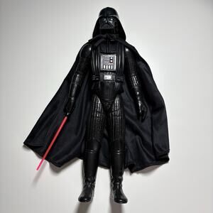 Vintage Star Wars Darth Vader 15" Action Figure - 1978 Includes Lightsaber, Cape